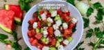 Wassermelonen-Feta-Salat – Sommersalat mit Melone