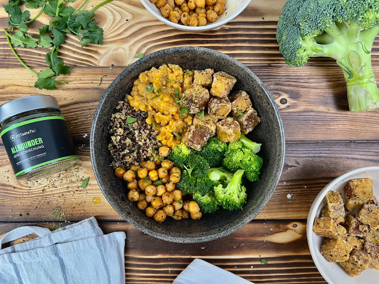 Tofu-Brokkoli Bowl