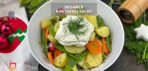 Veganer Kartoffelsalat – Gesundes Veganes Weihnachtsmenü