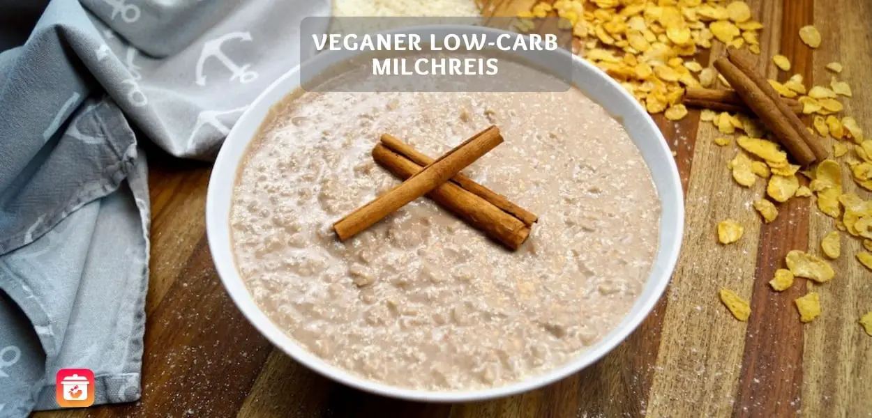 Veganer Low-Carb Milchreis – Gesundes Milchreis Rezept