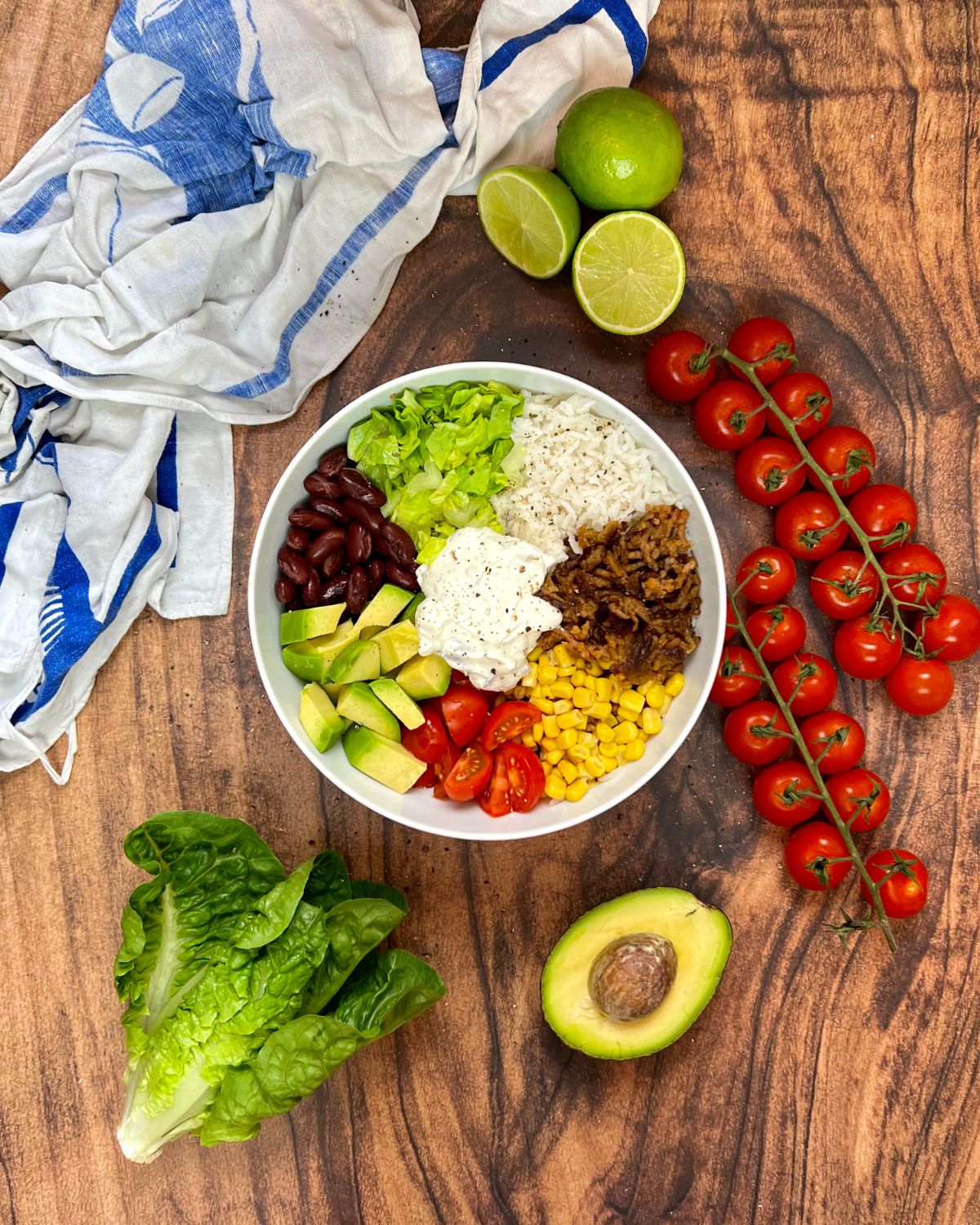 Vegetarische Burrito Bowl – Einfach & lecker