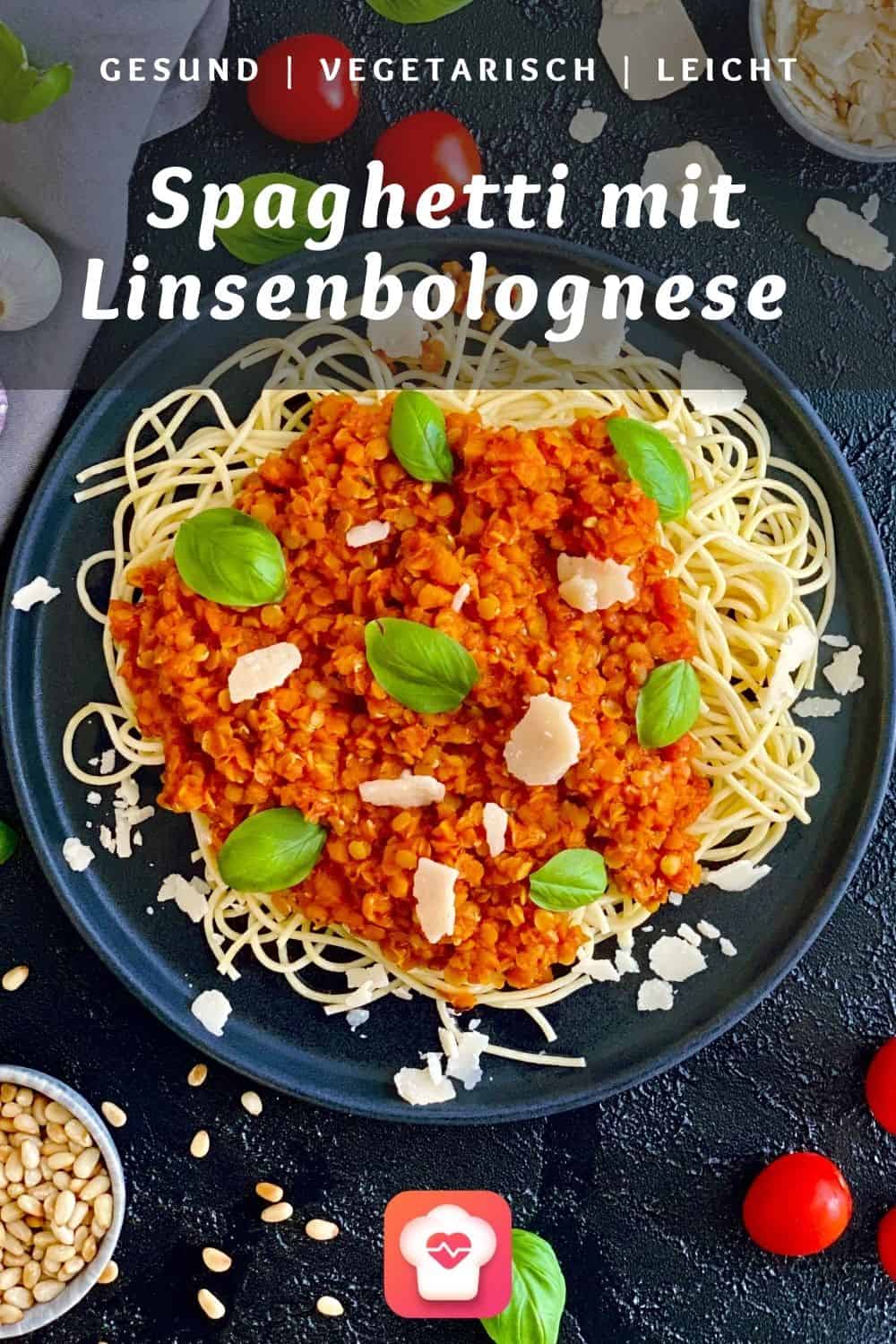 Spaghetti mit Linsenbolognese - Vegetarische Bolognese